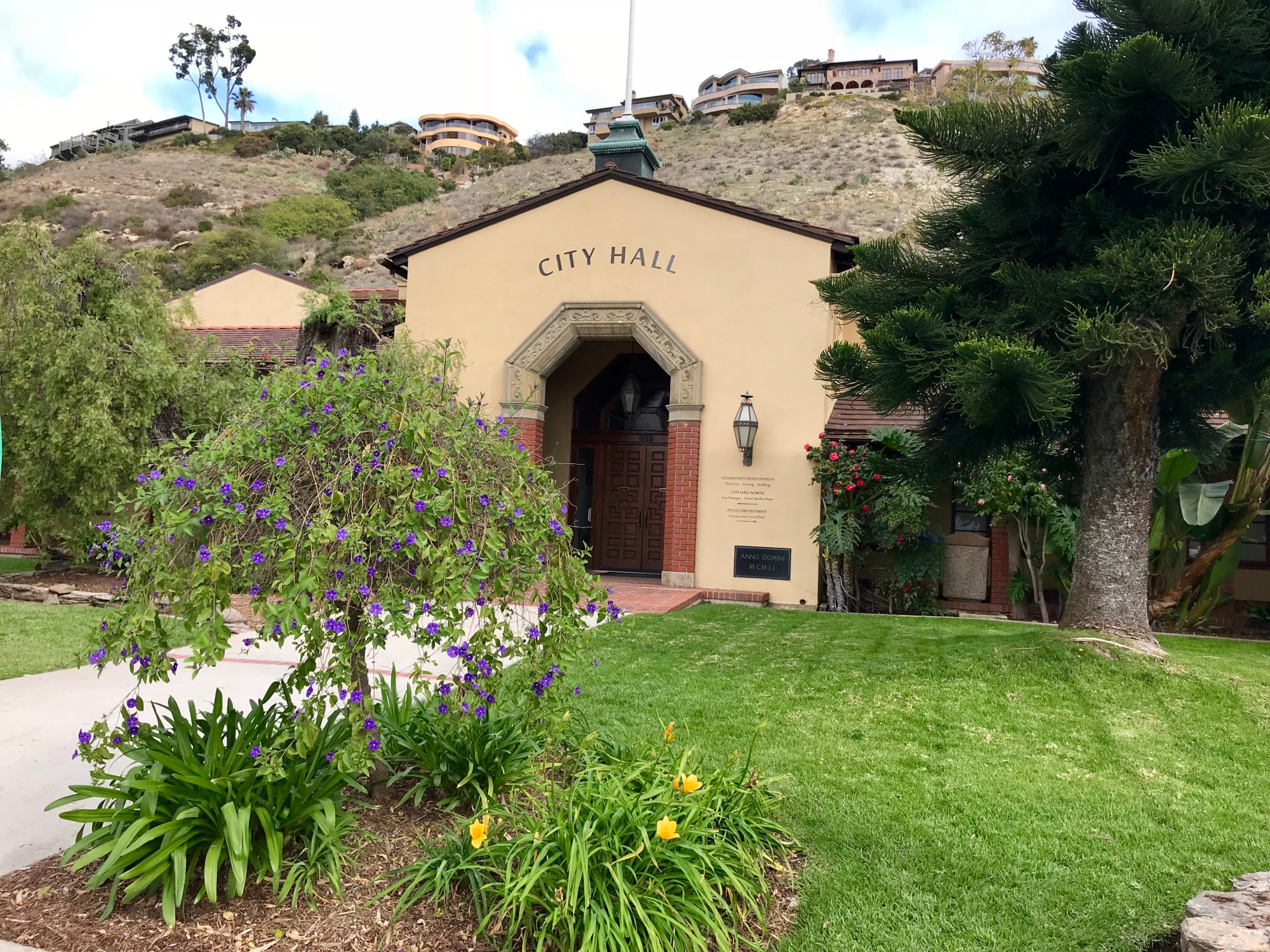 Laguna Beach City Hall (Photo by Erika Ritchie)
